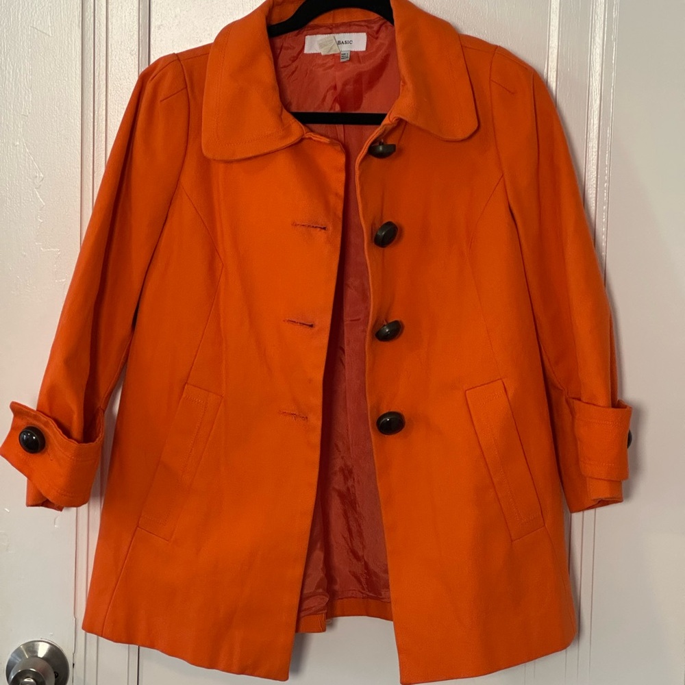 Zara Orange Women's Jacket